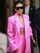 Eva Longoria Leaving Mandarin Oriental Hotel in Paris