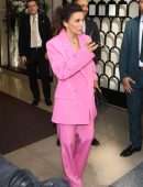 Eva Longoria Leaving Mandarin Oriental Hotel in Paris