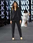 Gemma Chan at L'Oreal Fashion Show in Paris