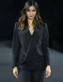Gemma Chan at L'Oreal Fashion Show in Paris