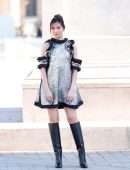 Gemma Chan at the Louis Vuitton Show in Paris