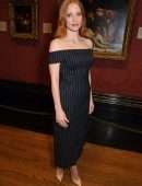 Jessica Chastain at the Academy of Motion Picture Arts and Sciences in London