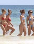 Kara Del Toro in Tiny Bikini at a Beach in Tulum