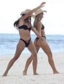 Kara Del Toro in Tiny Bikini at a Beach in Tulum