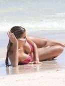 Kara Del Toro in Tiny Bikini at a Beach in Tulum