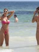 Kara Del Toro in Tiny Bikini at a Beach in Tulum