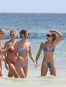 Kara Del Toro in Tiny Bikini at a Beach in Tulum