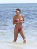 Kara Del Toro in Tiny Bikini at a Beach in Tulum