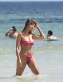 Kara Del Toro in Tiny Bikini at a Beach in Tulum