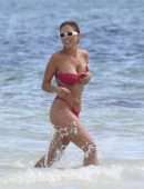 Kara Del Toro in Tiny Bikini at a Beach in Tulum
