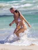 Kate Walsh in a Bikini at the Beach in Perth