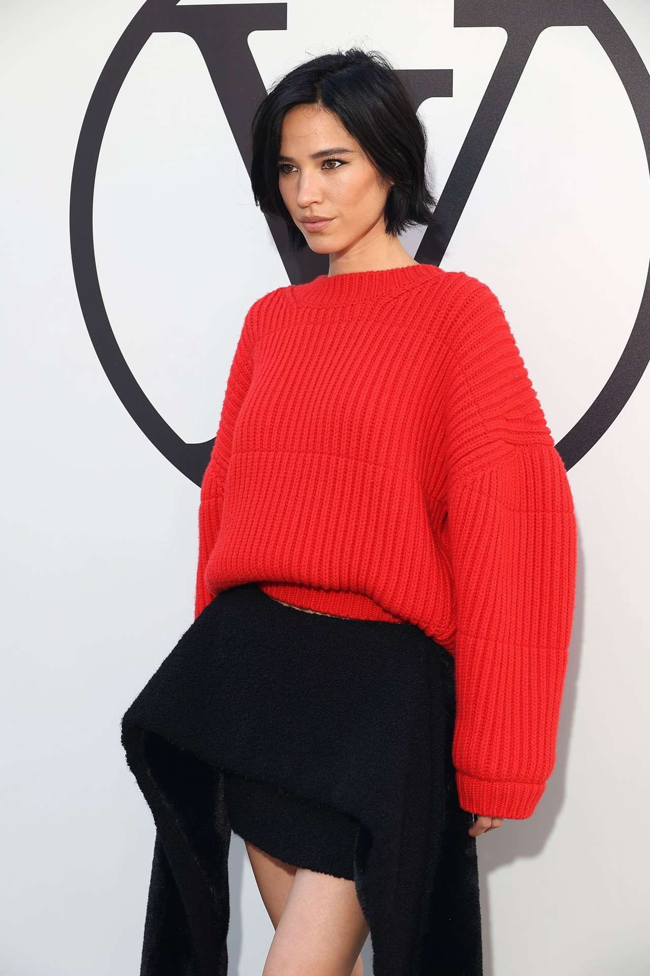 Kelsey Asbille at Louis Vuitton Womenswear Spring/Summer 2023 Show as Part of Paris Fashion Week