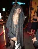 Kendall Jenner and Hailey Bieber at Doja Cat’s 27th Birthday Party in West Hollywood