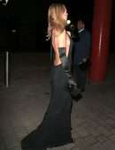 Kimberley Garner Gorgeous in Black Dress at National Television Awards in London