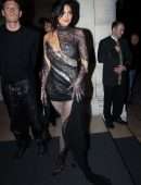 Kylie Jenner in Sheer Dress at #BoF500 Gala in Paris