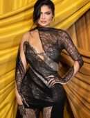 Kylie Jenner in Sheer Dress at #BoF500 Gala in Paris