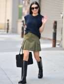 Lea Michelle Out and About in NYC