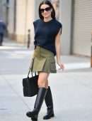 Lea Michelle Out and About in NYC