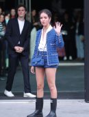 Lyna Khoudri at Chanel Womenswear Spring/Summer 2023 Show as Part of Paris Fashion Week