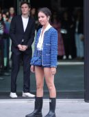 Lyna Khoudri at Chanel Womenswear Spring/Summer 2023 Show as Part of Paris Fashion Week
