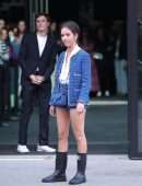 Lyna Khoudri at Chanel Womenswear Spring/Summer 2023 Show as Part of Paris Fashion Week