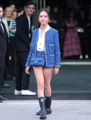 Lyna Khoudri at Chanel Womenswear Spring/Summer 2023 Show as Part of Paris Fashion Week