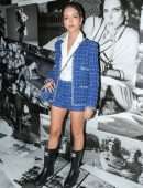 Lyna Khoudri at Chanel Womenswear Spring/Summer 2023 Show as Part of Paris Fashion Week