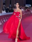 Madalina Ghenea Cleavage and Leggy at “Era Ora” Premiere in Rome