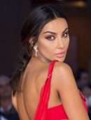 Madalina Ghenea Cleavage and Leggy at “Era Ora” Premiere in Rome
