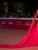 Madalina Ghenea Cleavage and Leggy at “Era Ora” Premiere in Rome