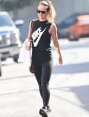 Olivia Wilde in Workout Outfit in Los Angeles