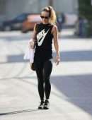Olivia Wilde in Workout Outfit in Los Angeles