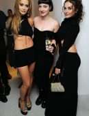 Rita Ora in Short Skirt with midriff at BYREDO 'Eyes Closed' Dinner in London