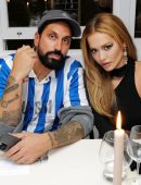 Rita Ora in Short Skirt with midriff at BYREDO 'Eyes Closed' Dinner in London