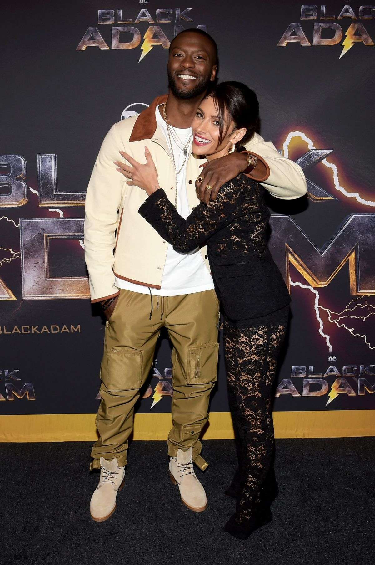 Sarah Shahi at Black Adam Screening in Atlanta