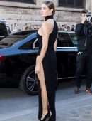 Shailene Woodley Arriving at Monot Womenswear Show in Paris