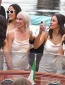 Sophia Bush at a Friend’s Wedding in Italy