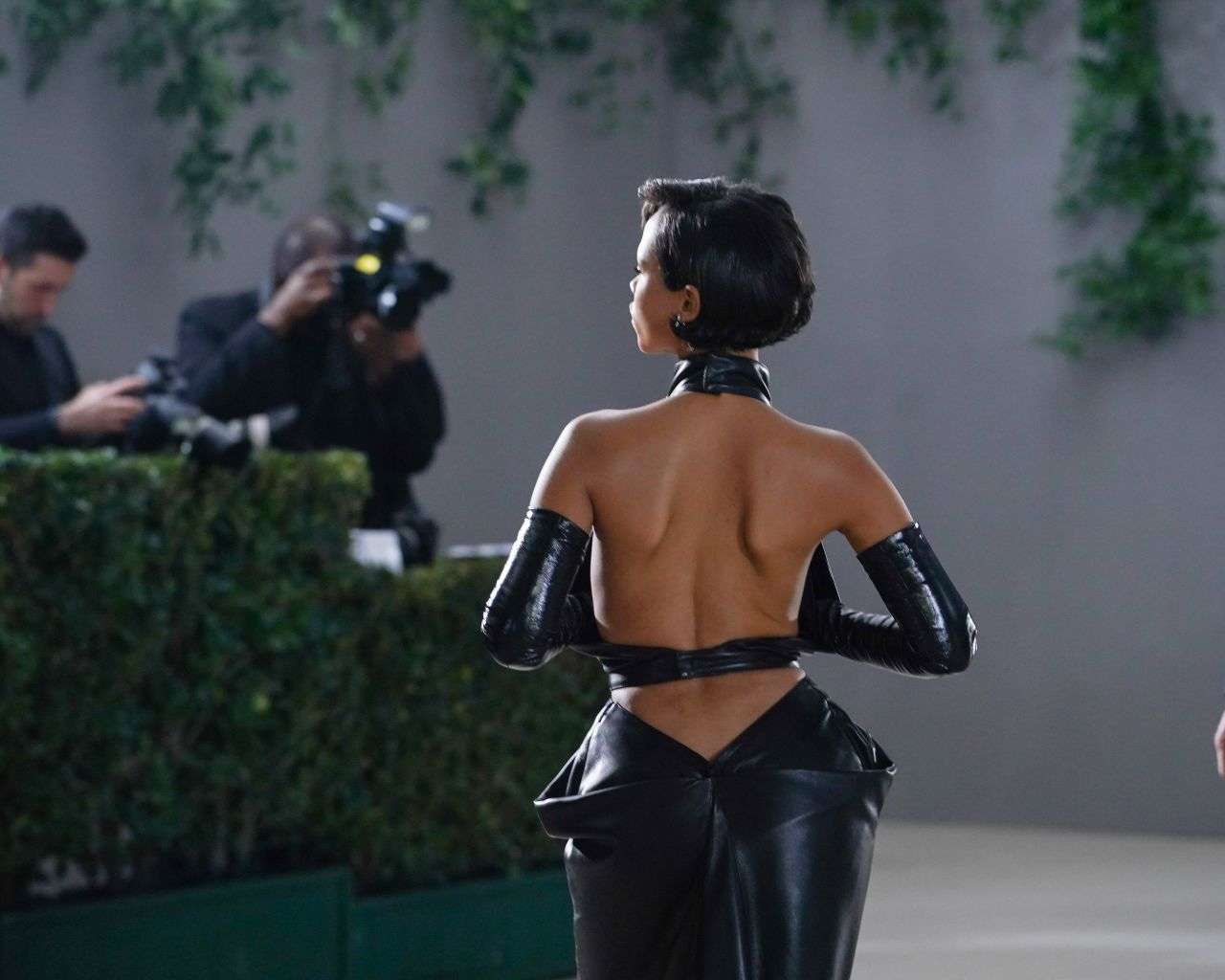 Taylor Russell at Academy Museum Gala in Los Angeles