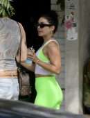 Vanessa Hudgens Leggy in Shorts, Out in Los Angeles