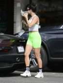 Vanessa Hudgens Leggy in Shorts, Out in Los Angeles