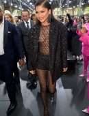 Zendaya Coleman at Valentino Fashion Show in Paris
