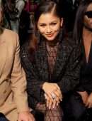 Zendaya Coleman at Valentino Fashion Show in Paris