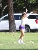 Addison Rae Booty, Working Out in Beverly Hills