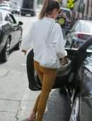 Alessandra Ambrosio in Leggings in Brentwood