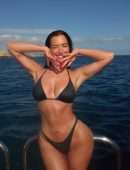 Anastasia Karanikolaou Photoshoot in Bikini in a Yacht
