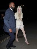 Anya Taylor-Joy Leggy, Arriving Back at her Hotel in London