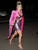 Ashley Roberts Cleavage Attends the Gay Times Honours Awards
