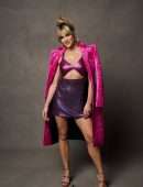 Ashley Roberts Cleavage Attends the Gay Times Honours Awards