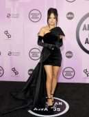Becky G Upskirt at 2022 American Music Awards in Los Angeles