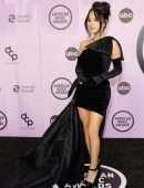 Becky G Upskirt at 2022 American Music Awards in Los Angeles